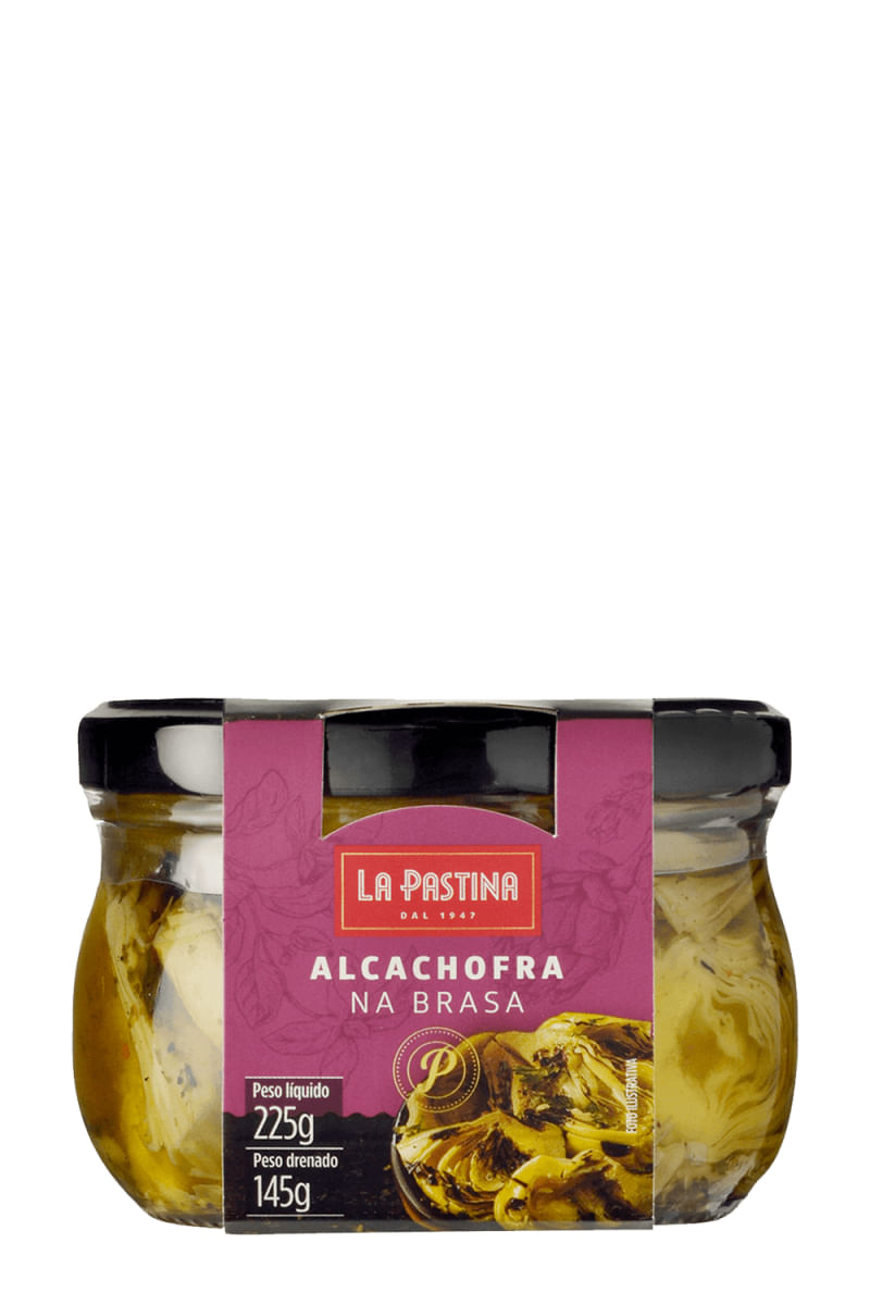 Alcachofra Na Brasa 225G La Pastina