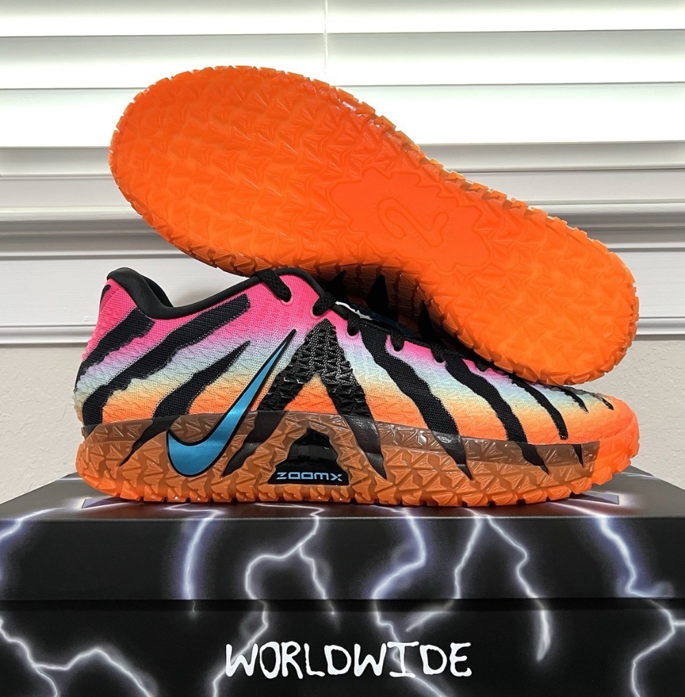 Nike Ja 3 Tri-State Black Total Orange Hyper Pink Baltic Blue — 38 / 39 / 39.5 / 40 / 40.5 / 41 / 41.5 / 42 / 42.5 / 43 / 43.5 / 44, Novo