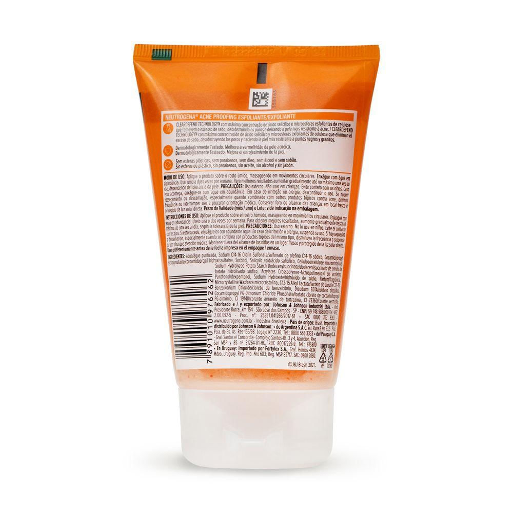 Foto 4 de Esfoliante Facial Neutrogena Acne Proofing 100g