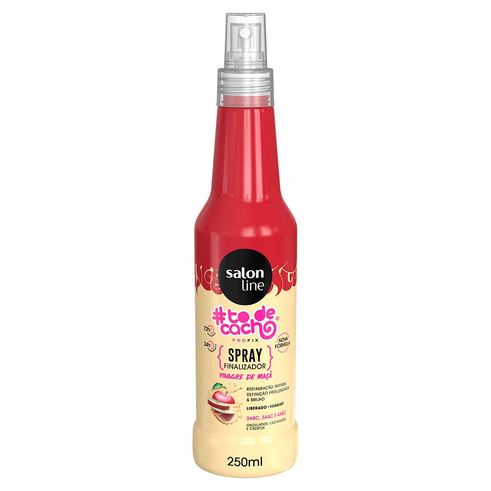 Salon Line Vinagre de Maçã Spray Finalizador — 250ml