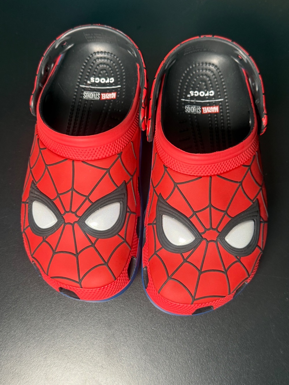 Spider-Man x Crocs Classic Clog Red Blue — 35, Novo