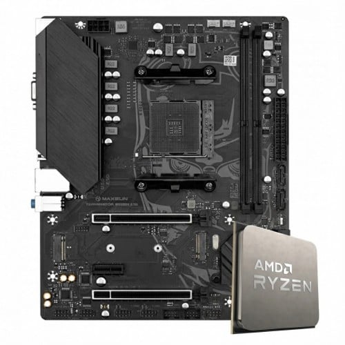 Kit Upgrade, AMD Ryzen 5 3400G + Placa Mãe Chipset B550