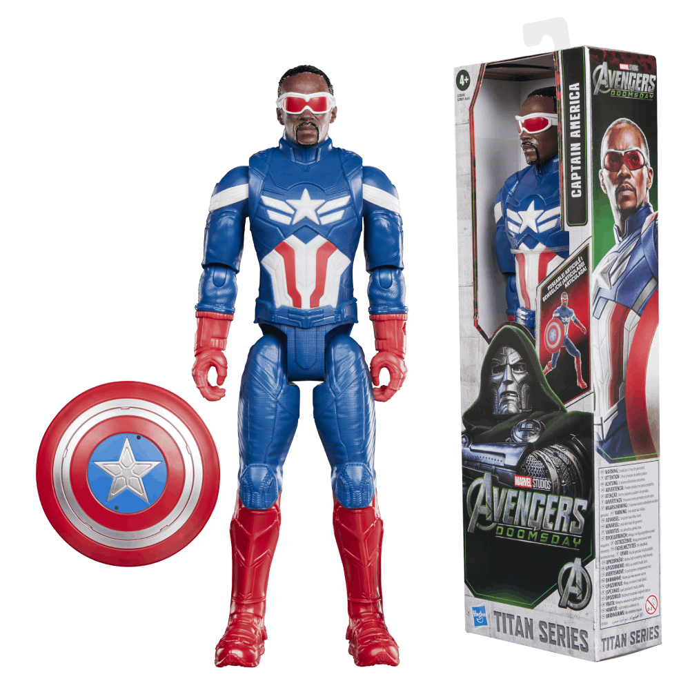 Boneco Capitão América Avengers Doomsday 30 cm – Hasbro