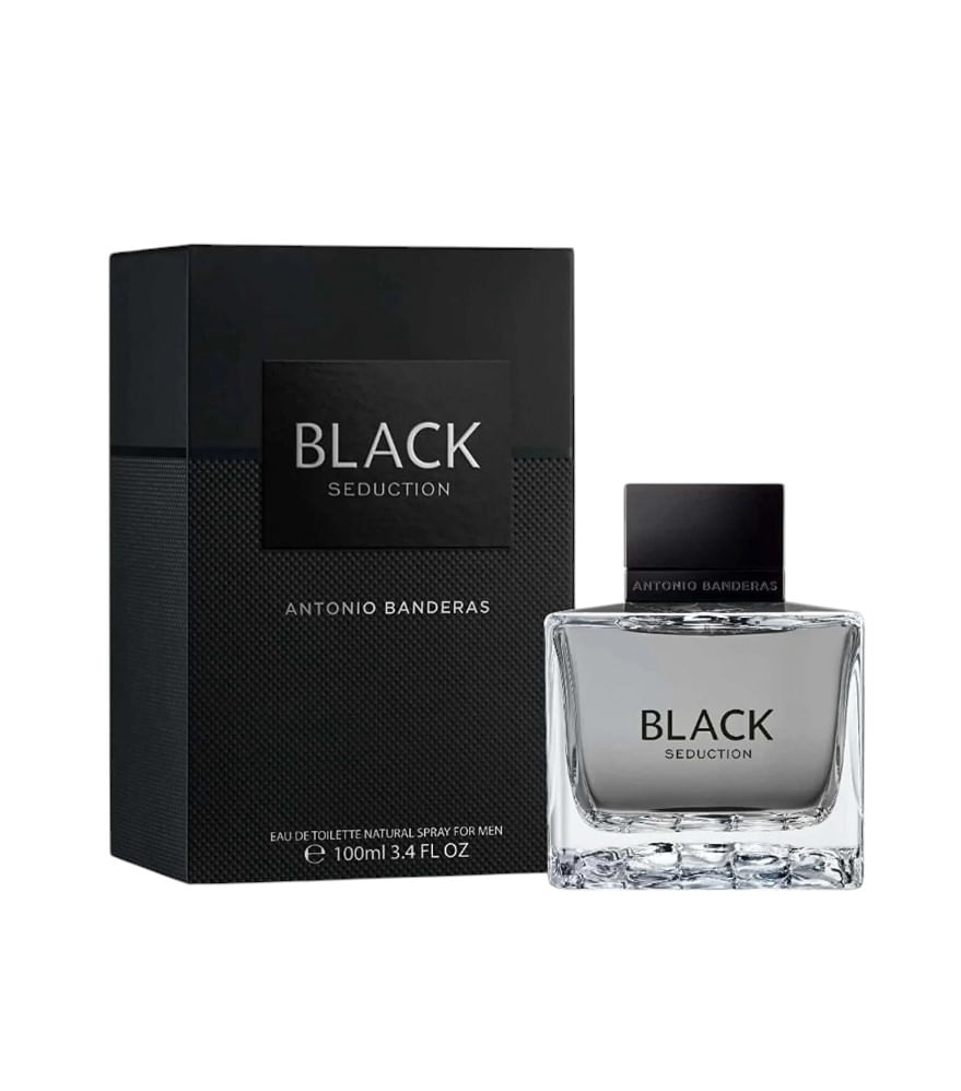 Seduction in Black Antonio Banderas Masculino Eau de Toilette 100Ml