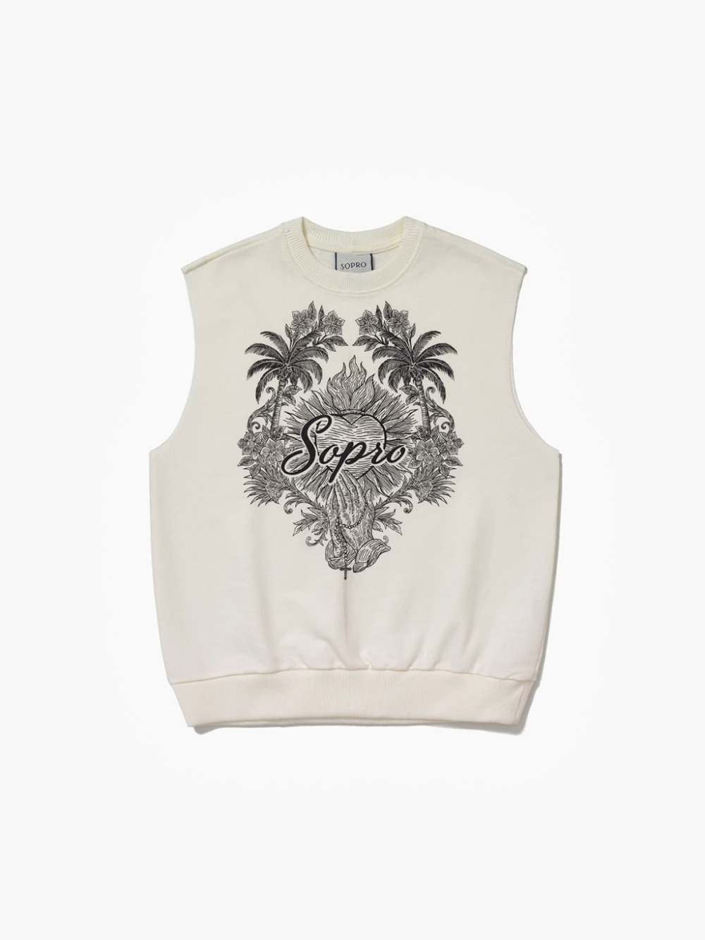 Regata Sopro Machão Oração Off White — G / XG, Novo