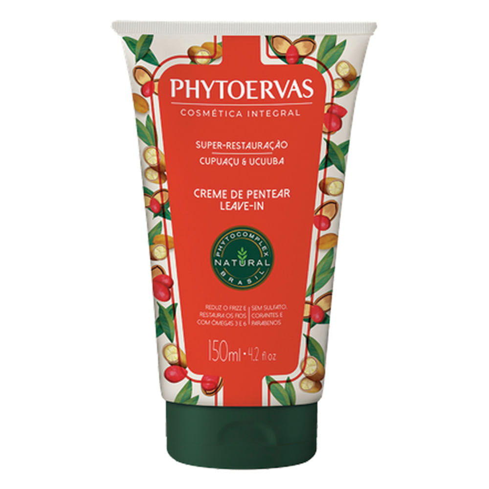 Phytoervas Super Restauração Cupuaçu e Ucuuba – Leave In — 150ml