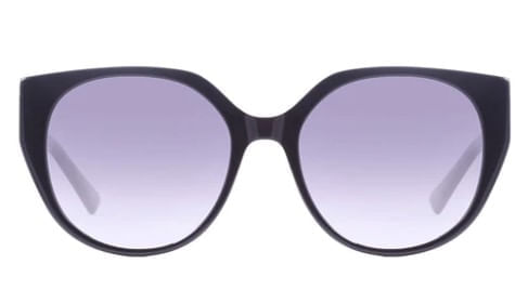Óculos de Sol Feminino Hickmann 90014 Redondo Preto