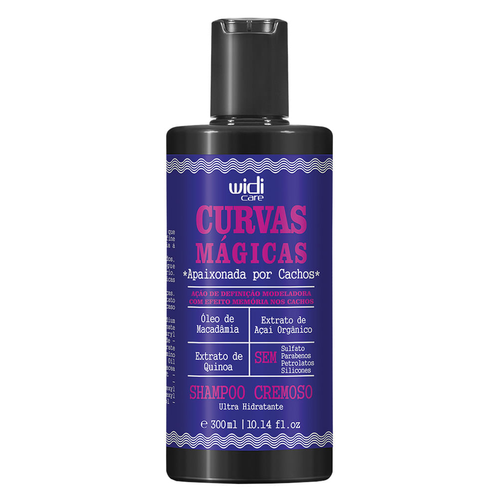 Widi Care Curvas Mágicas - Shampoo Cremoso — 300ml