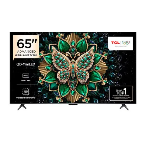 Smart TV 65 4K QD-Mini Led 144Hz Google TV TCL