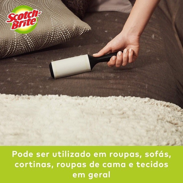 Foto 2 de Kit com 6 Refil Rolo Adesivo SCOTCH-BRITE 3M