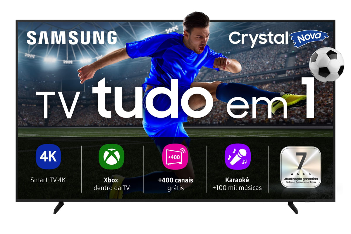Smart TV 85" 4K Samsung 85U8600F Crystal HDR Tizen Alexa e Xbox Gaming