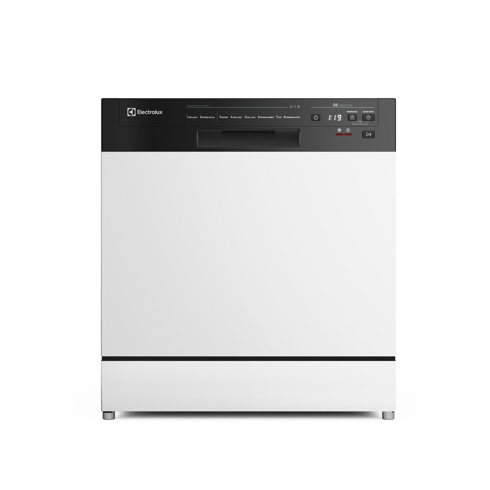Lava-Louça Electrolux 8 Serviços Branca com Programa Lava & Seca 50 min (LB08E) 110