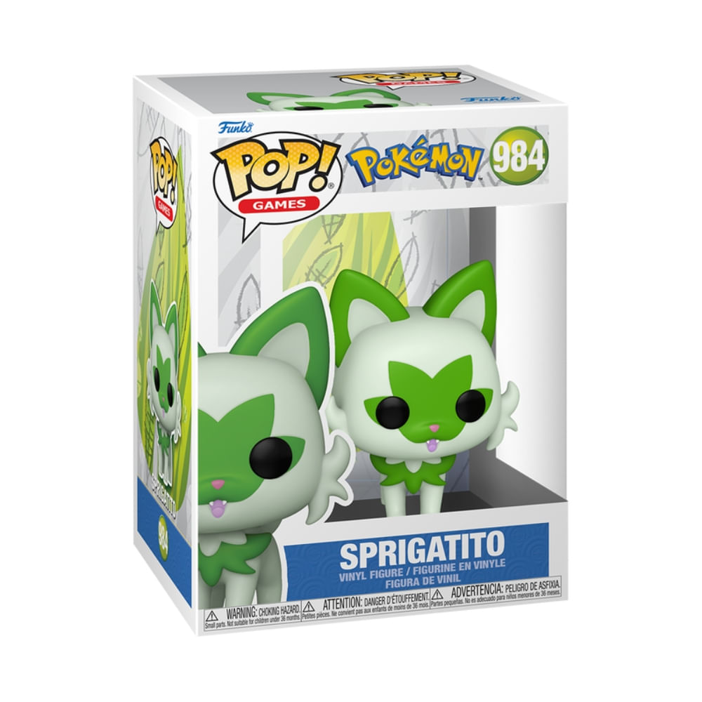 Foto 2 de Boneco Funko Pop! Pokémon - Sprigatito