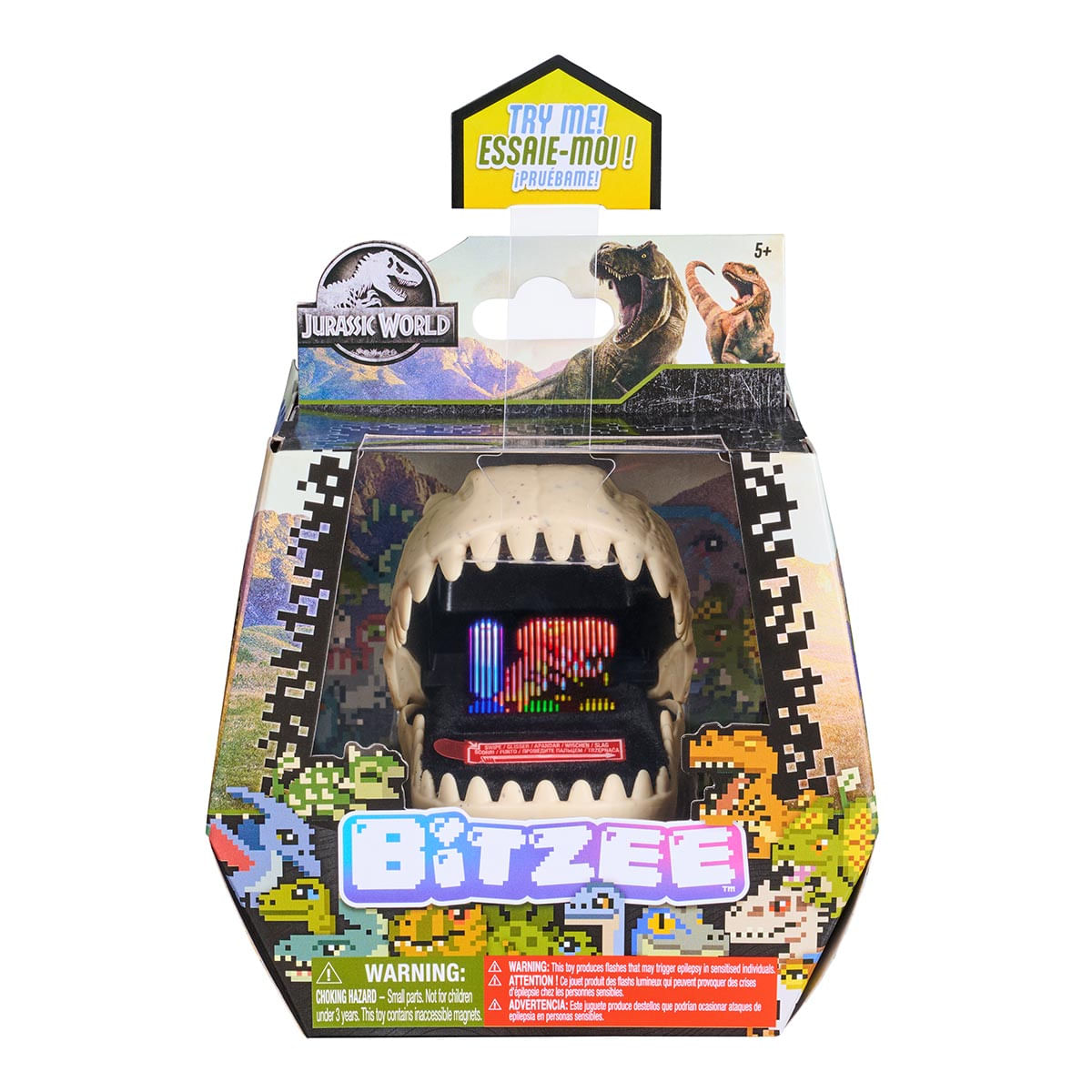 Bitzee - Dinossauro Virtual Interativo Jurassic World