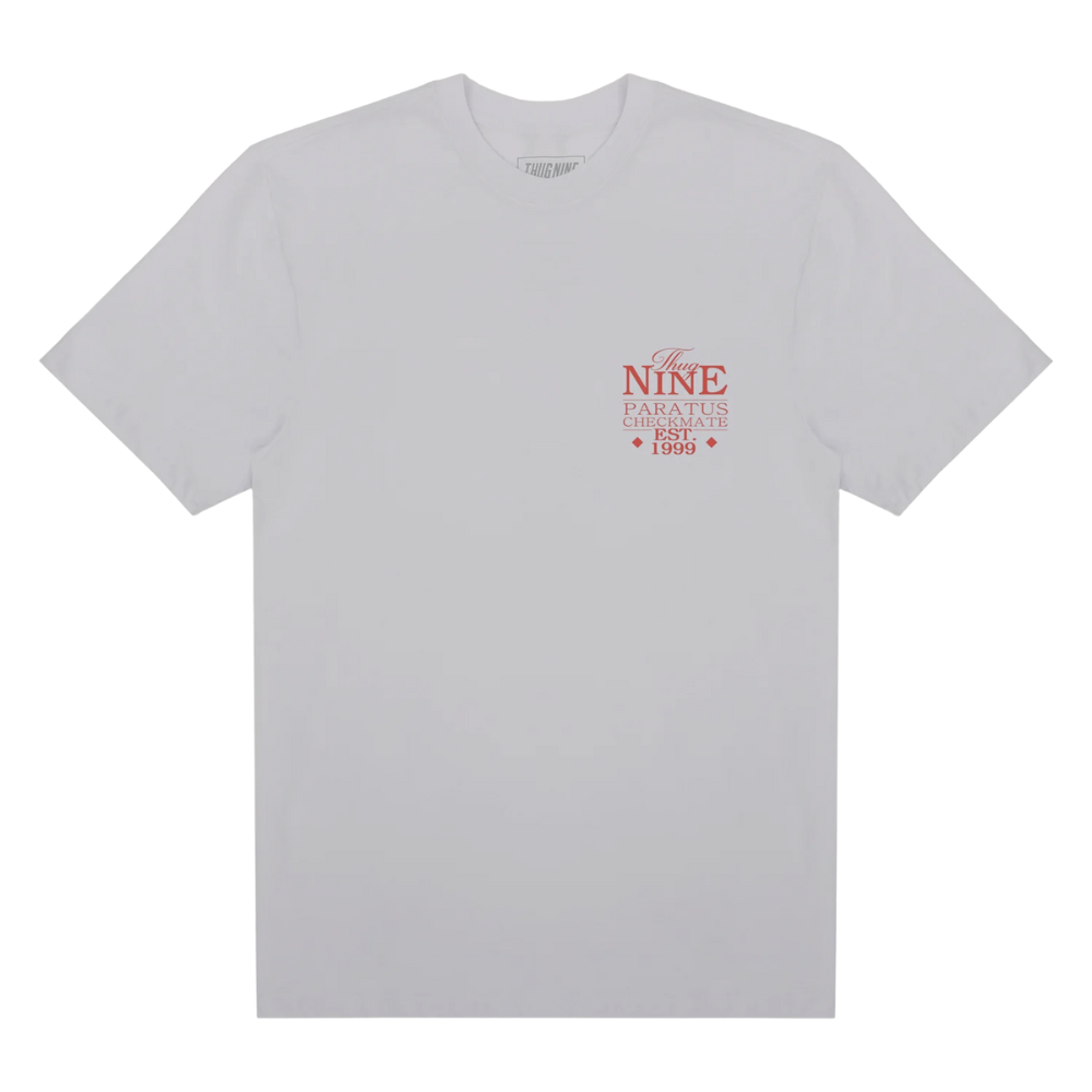 Camiseta Thug Nine Checkmate White — XG, Novo