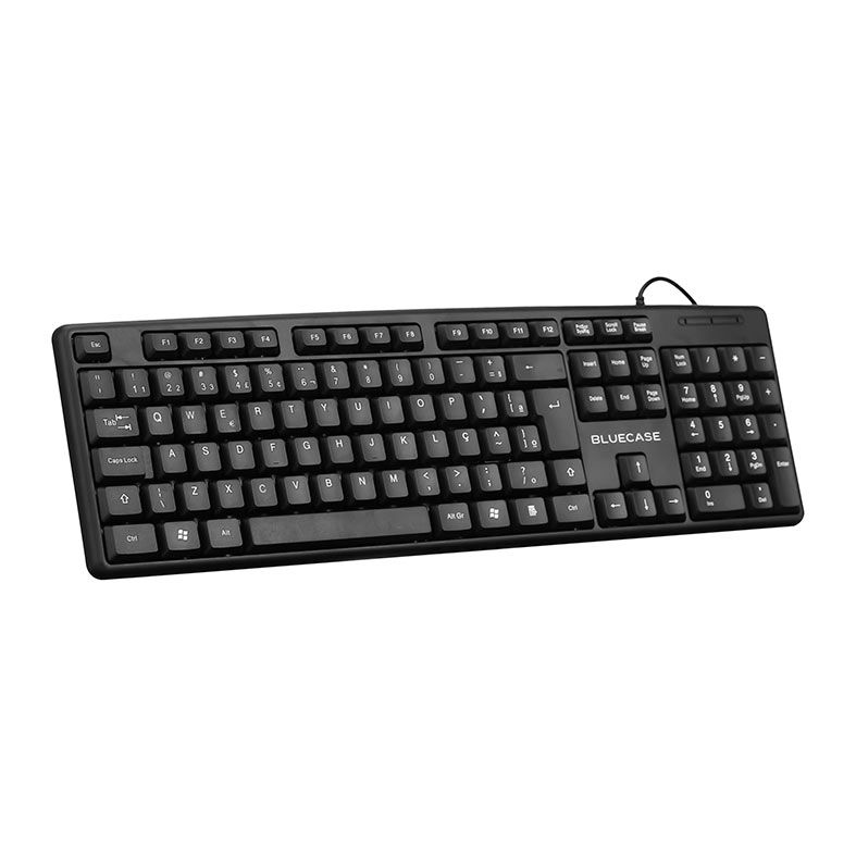 Foto 2 de Teclado Membrana Bluecase BT101B , USB, Preto, BT101B