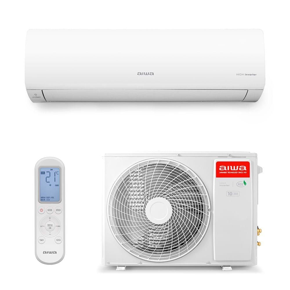 Ar Condicionado Split Hi Wall Aiwa Inverter 18000 BTUS Frio 220V AWS-AC-18F