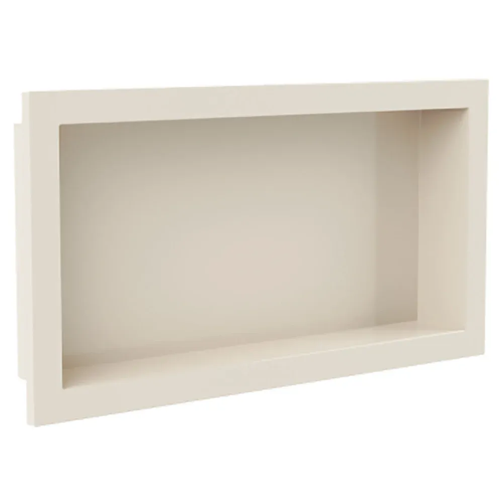 Nicho de Banheiro para Embutir Bege 30x60cm Arquitech