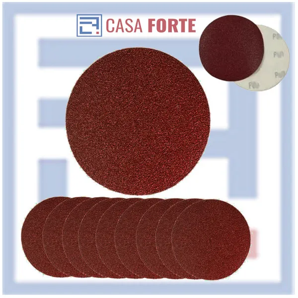 DISCO LIXA VELCRO GRAO 60 X 125MM 10PÇS-MTX