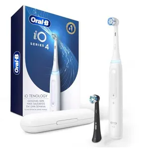 Escova Elétrica Oral-B iO4, 1 Cabo, 2 Refis