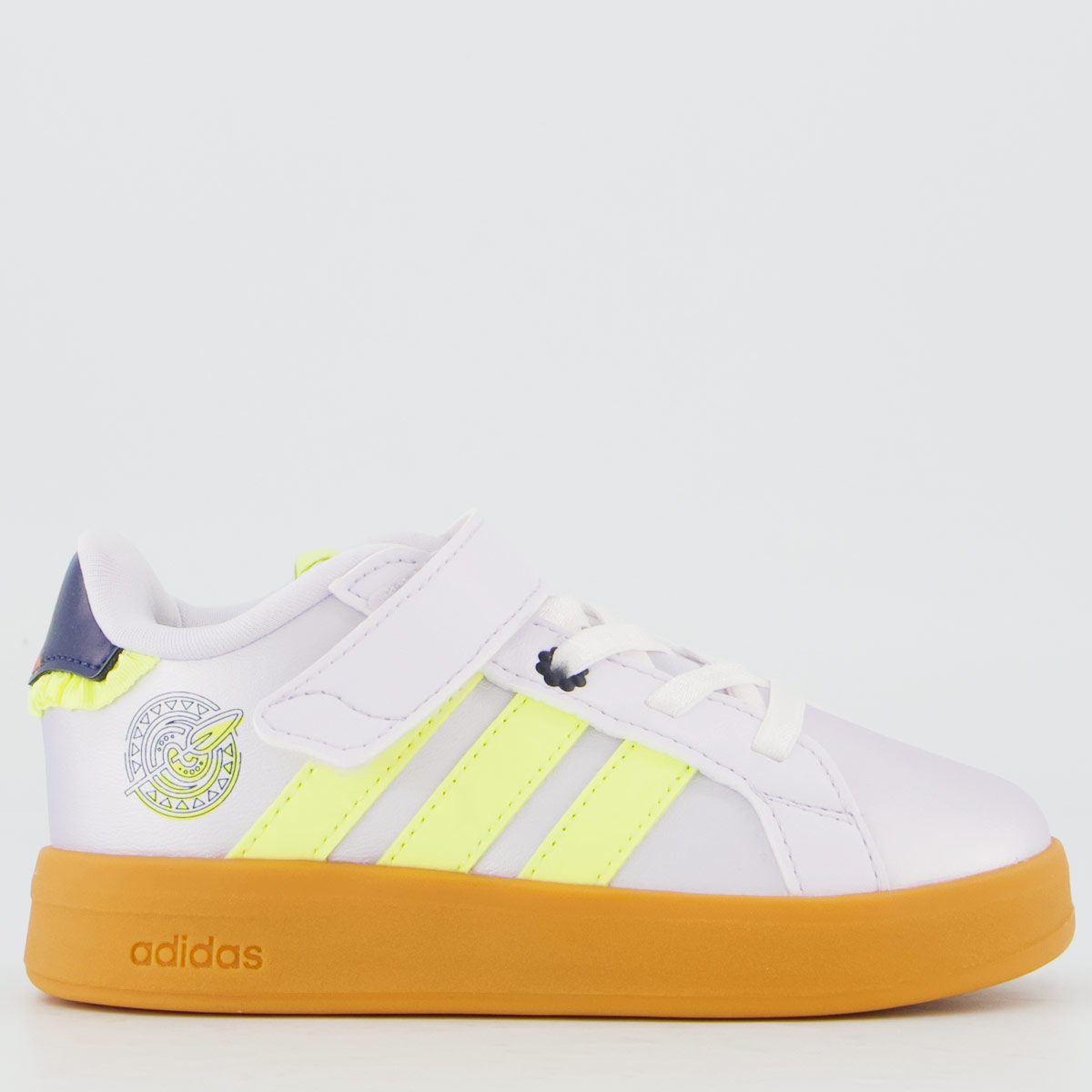 Tênis Adidas Grand Court Moana EL Infantil Lilás