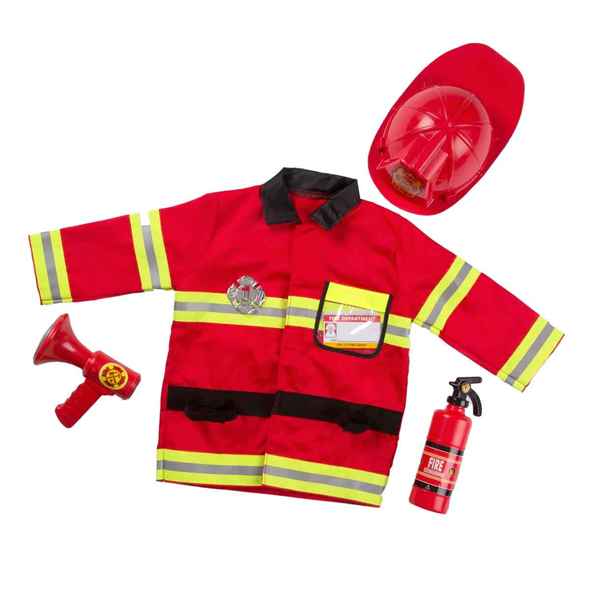 Foto 2 de Fantasia de Bombeiro com Acessórios - Melissa & Doug