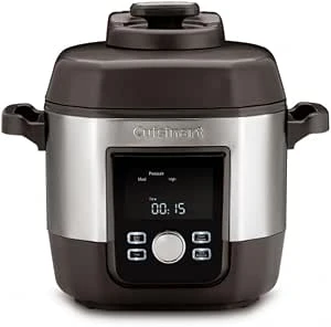 Panela De Pressão Elétrica Cuisinart 5,7 Litros Multicooker De Alta Pressão 1800w 127v