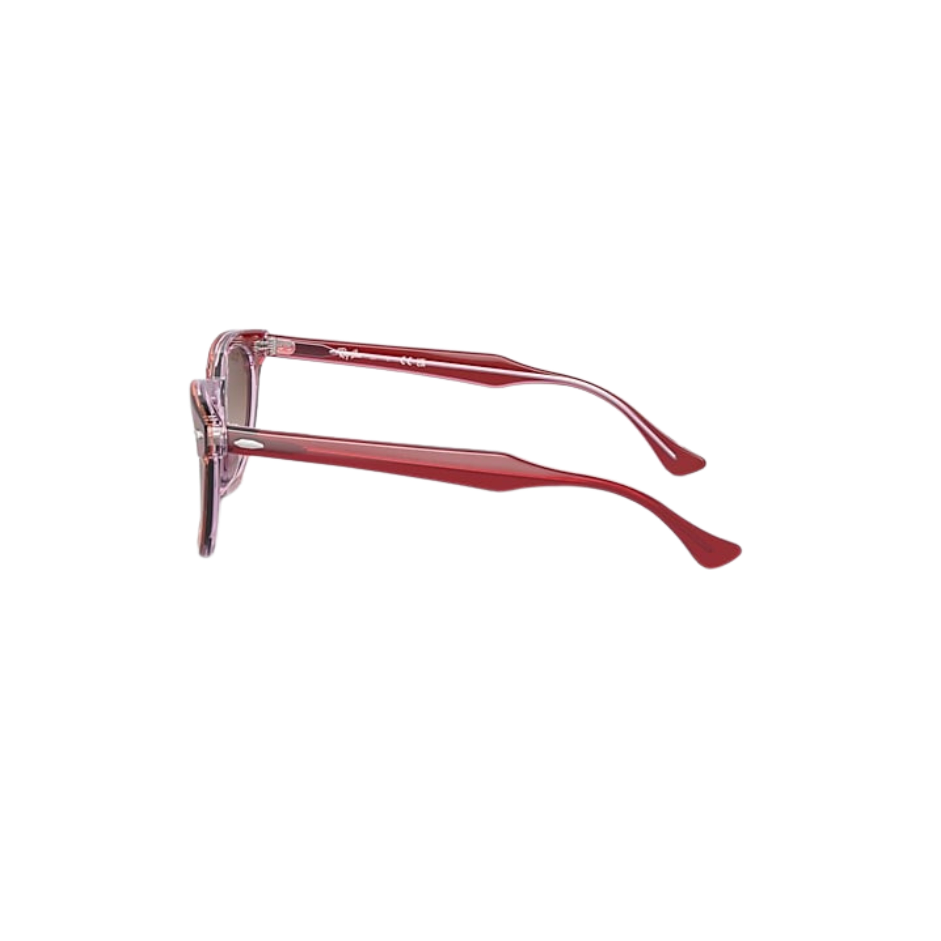 Foto 3 de Óculos de Sol Infantil Ray-Ban Junior Quadrado RJ9098S Vermelho