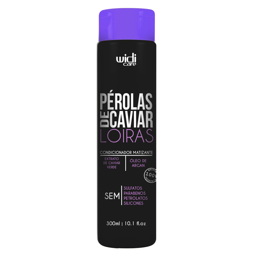 Widi care Pérolas de Caviar Loiras - Condicionador Matizante — 300ml