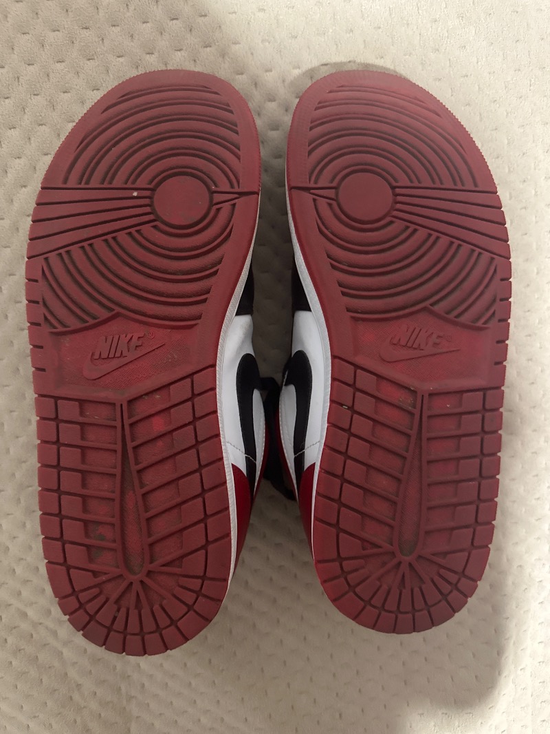 Foto 5 de Air Jordan 1 Low Bred Toe Gym Red — 41, Usado