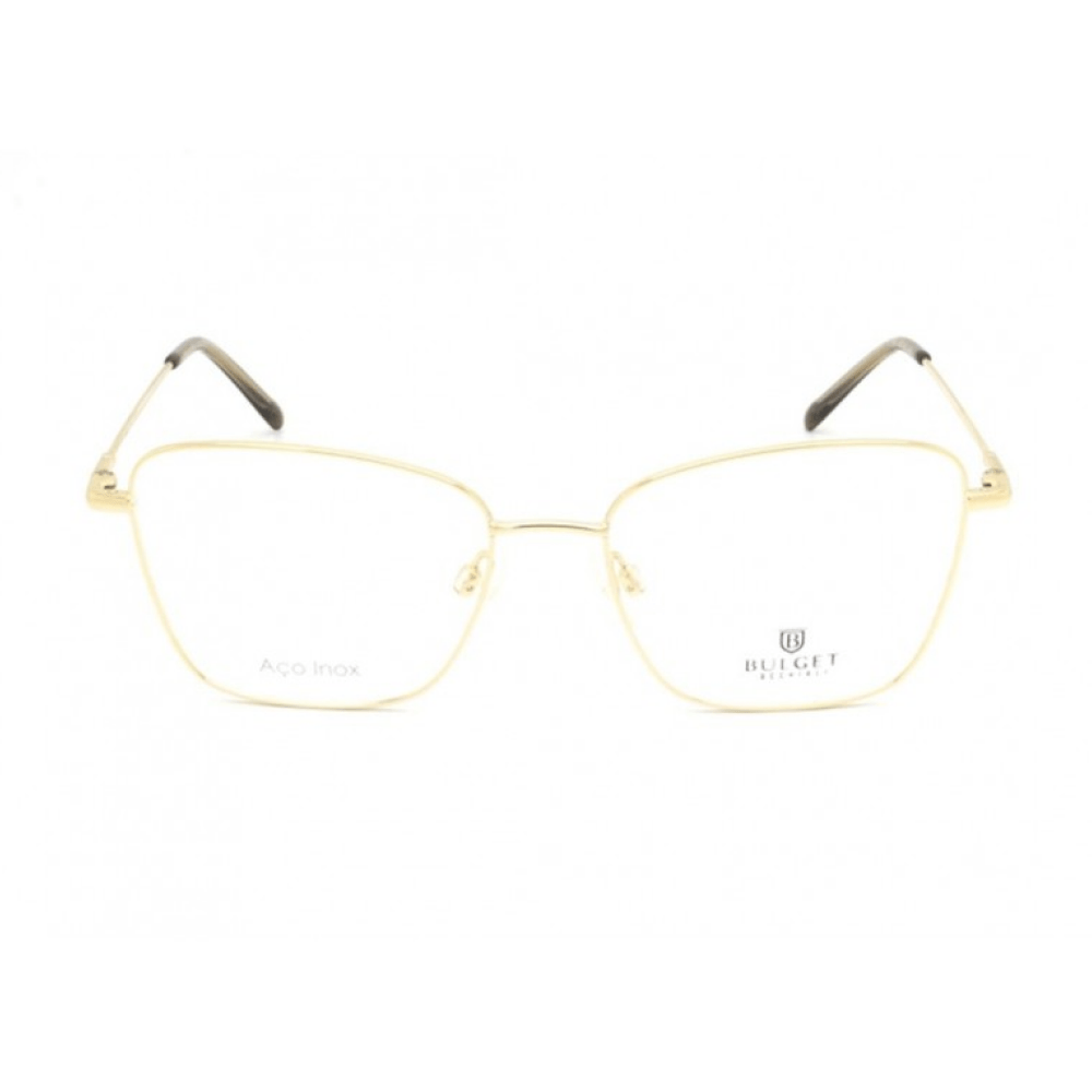 Armação para Óculos de Grau Feminino Bulget BG2118 Dourado