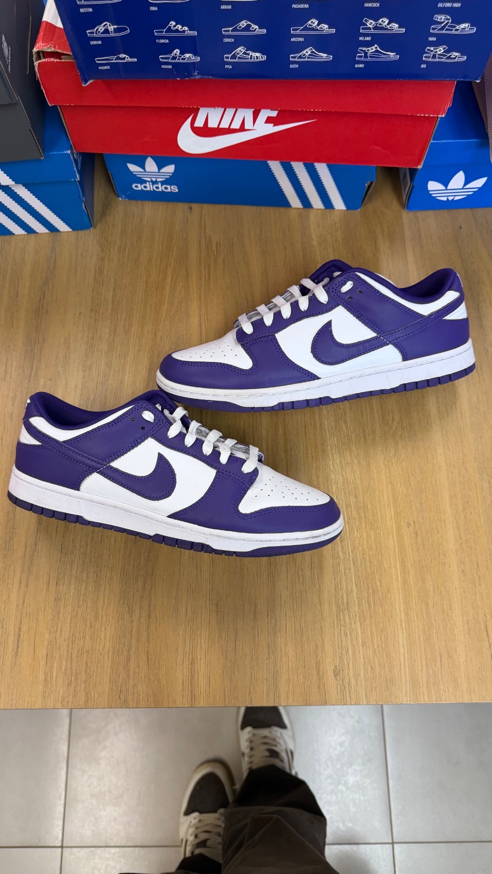 Nike Dunk Low Championship Court Purple — 42.5, Usado