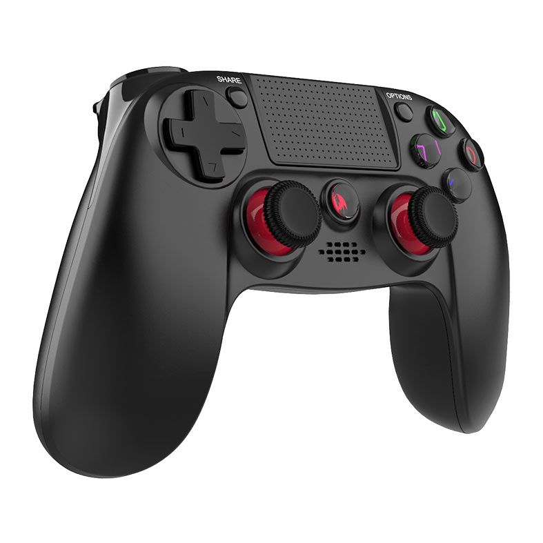 Foto 2 de Controle Redragon Juno, Led, USB/Bluetooth, PS3/PS4/PC/iOS/Android, Preto, G818