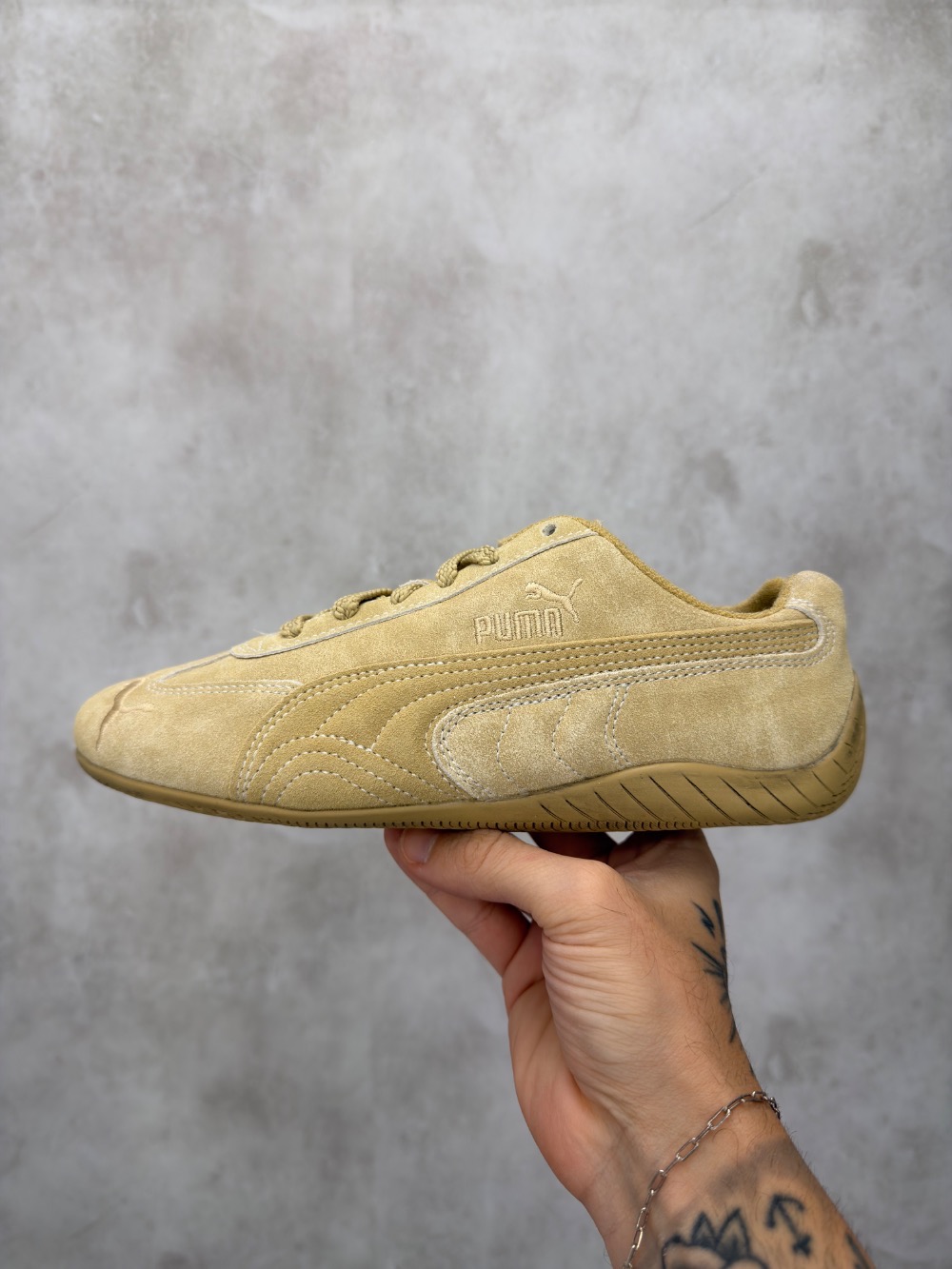 Puma Speedcat Mat Play Sand Dune Alpine Snow — 35 / 36 / 37 / 38, Novo