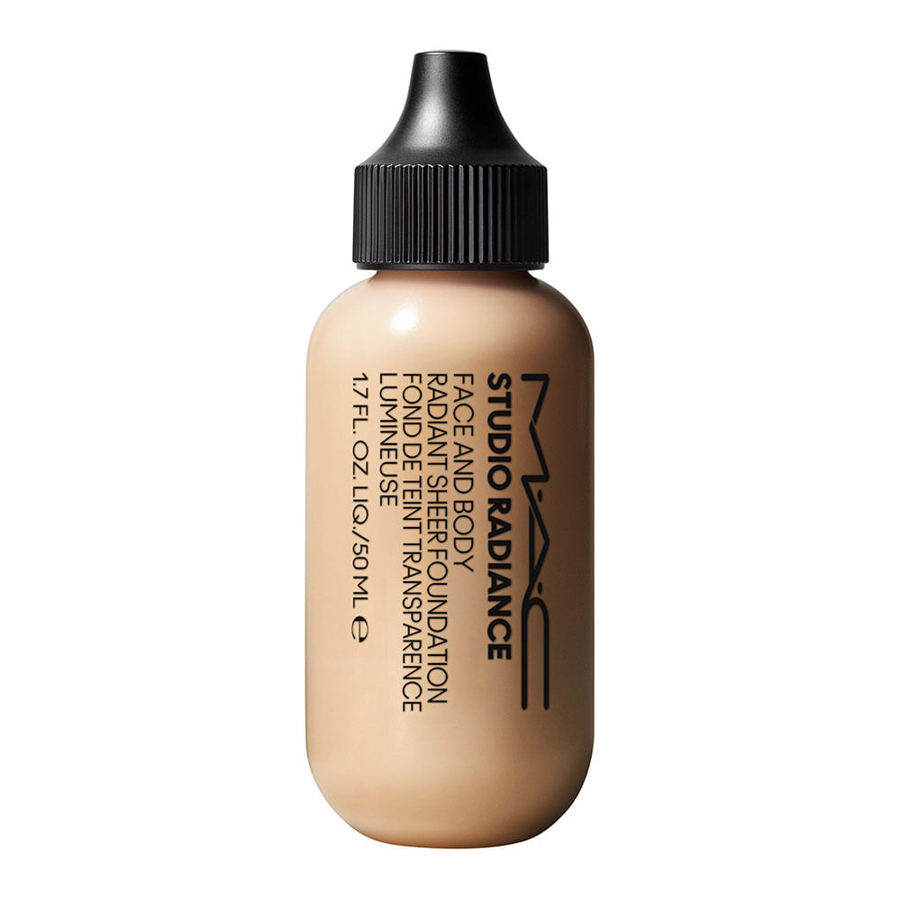 Base MAC Face and Body Natural Radiance Tons Claros — C1