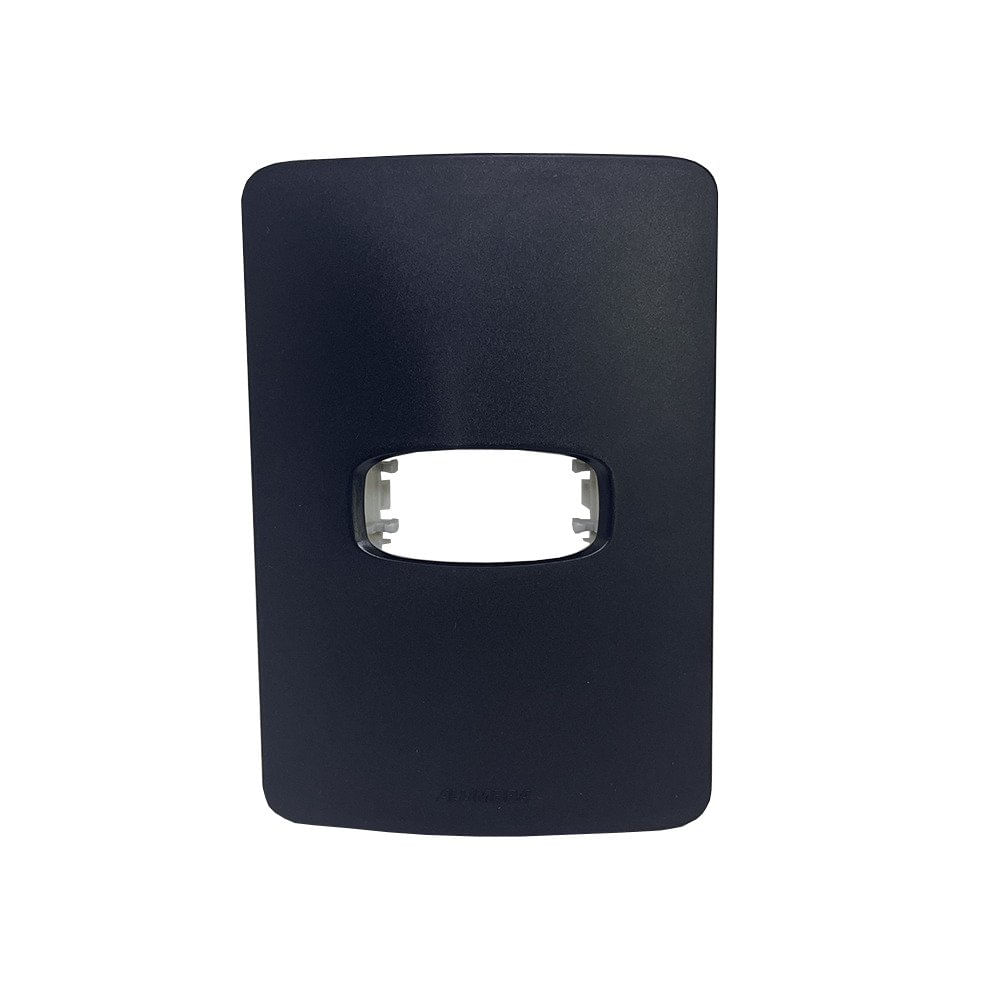Placa 4X2 Para 1 Modulo Preto Gracia Maxx Alumbra