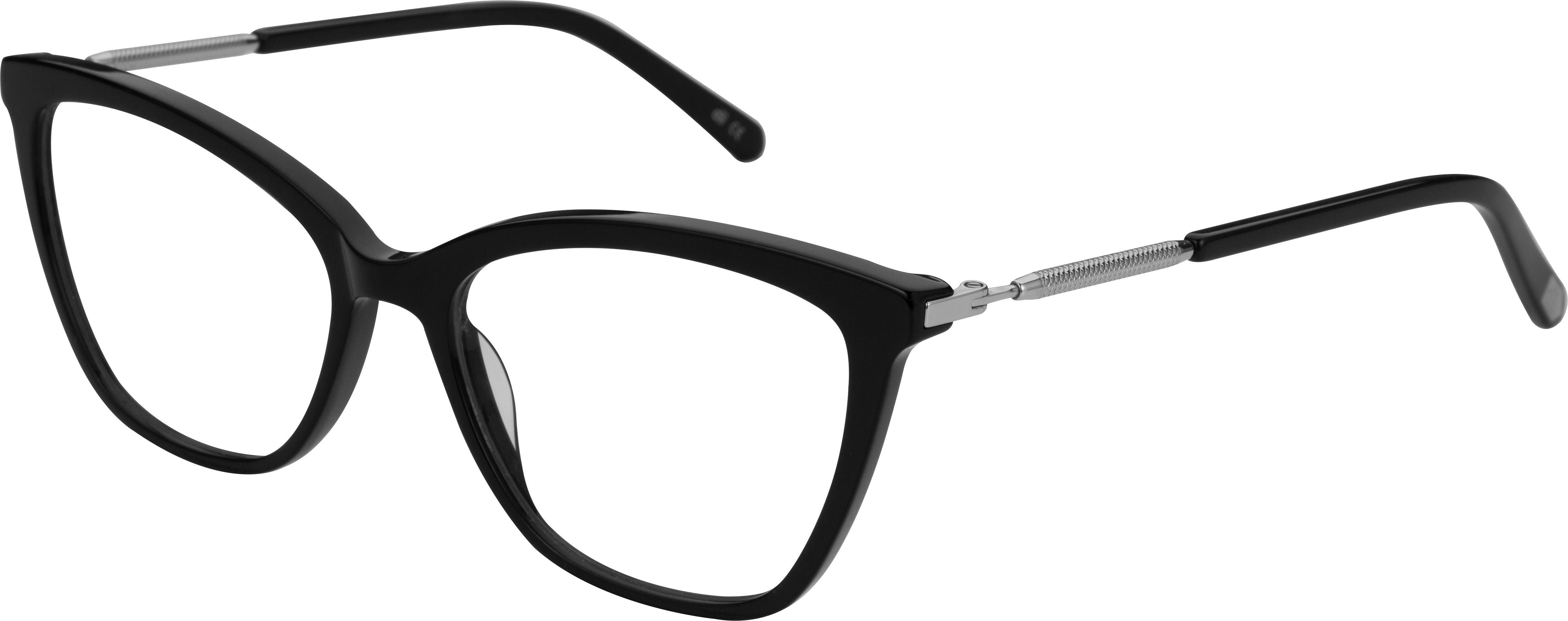Armação para Óculos de Grau Feminino Dii Collection DII2008L Preto