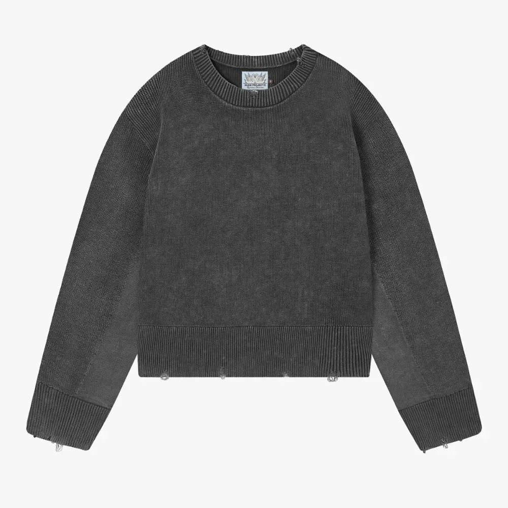 Suéter Nude Project Perfect Cropped Knit Ash — G / XG, Novo