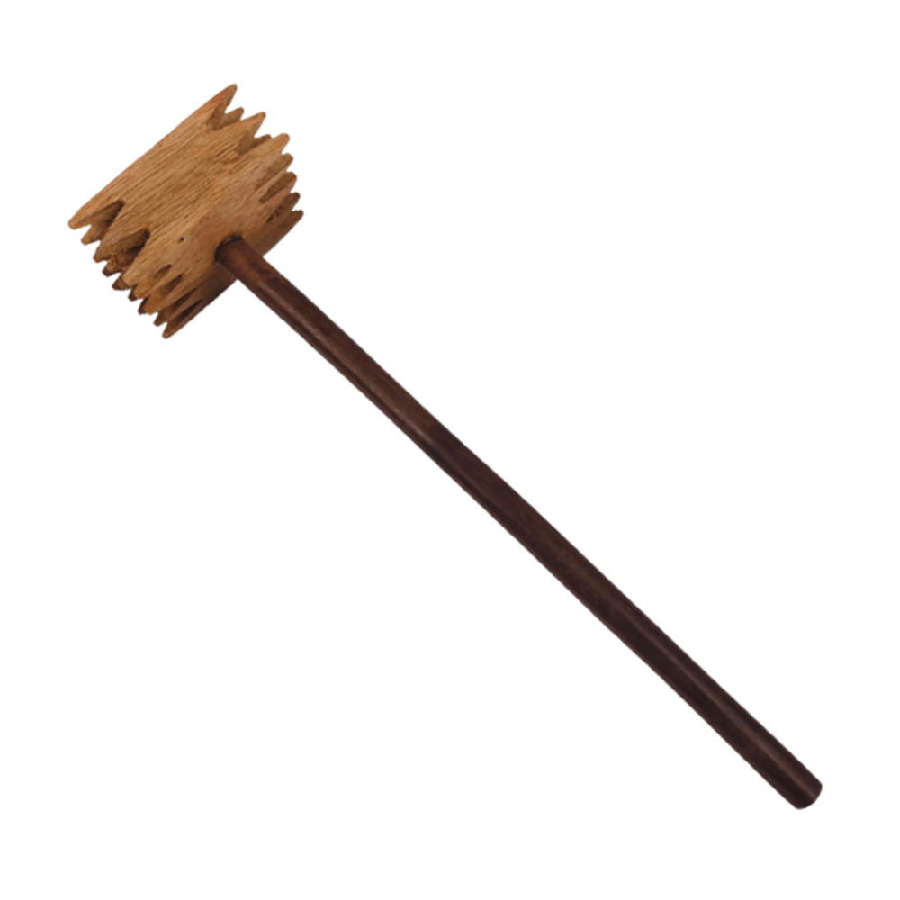 Martelo Para Carne De Madeira 32Cm - Rei Das Panelas