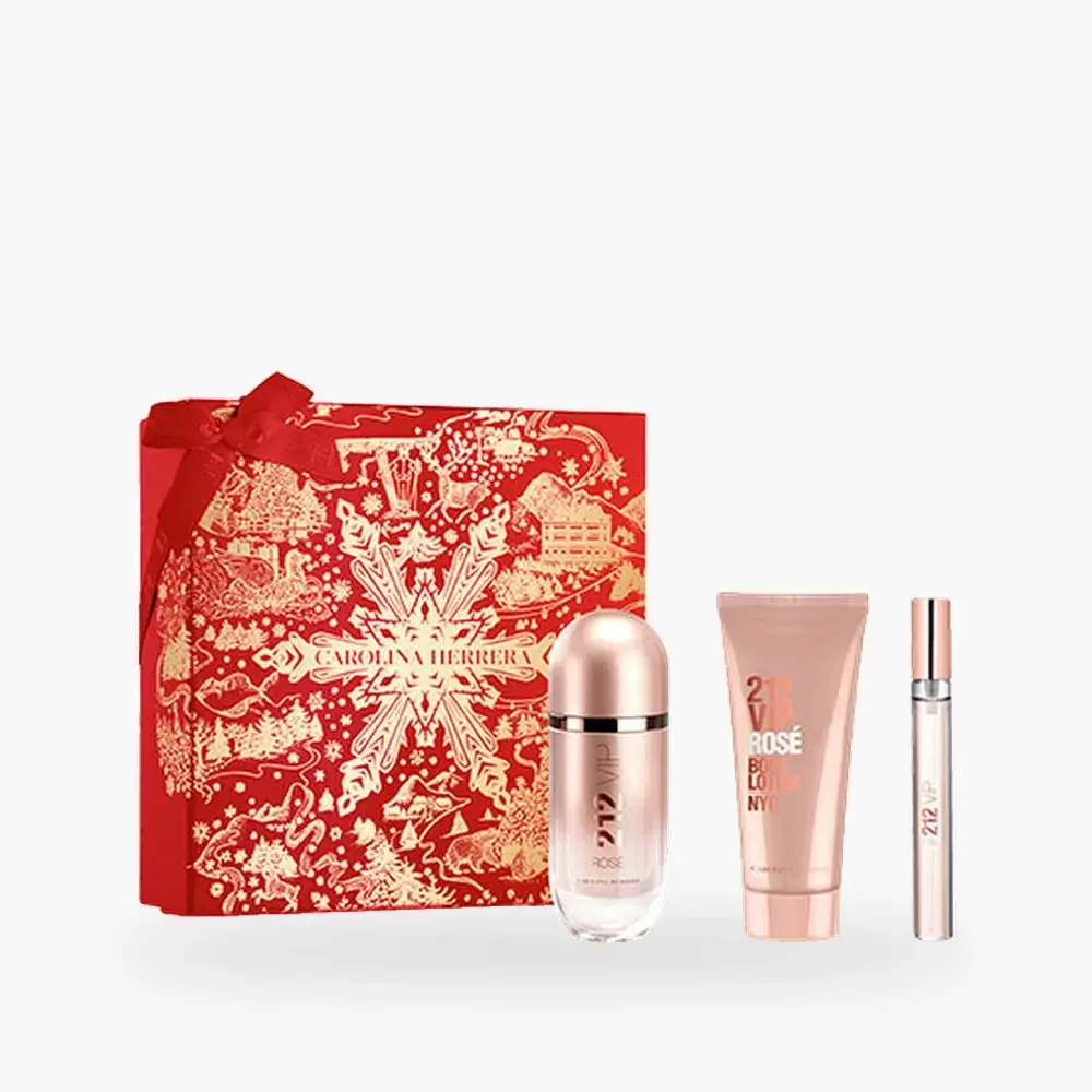 Kit 212 Vip Rosé — 80 ML x 100 ML x 10 ML
