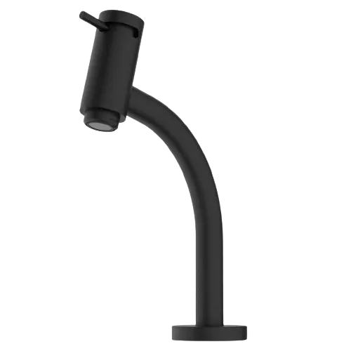 TORNEIRA P/ LAVAT DE MESA BICA BAIXA BASIC PRETO MATTE ROCA