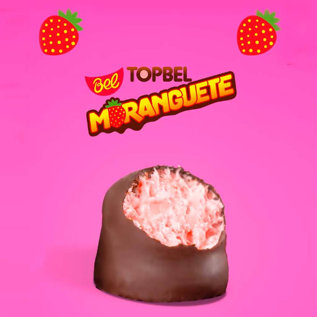 Foto 2 de Top Bels Marshmallow Moranguete c/50 - Bel
