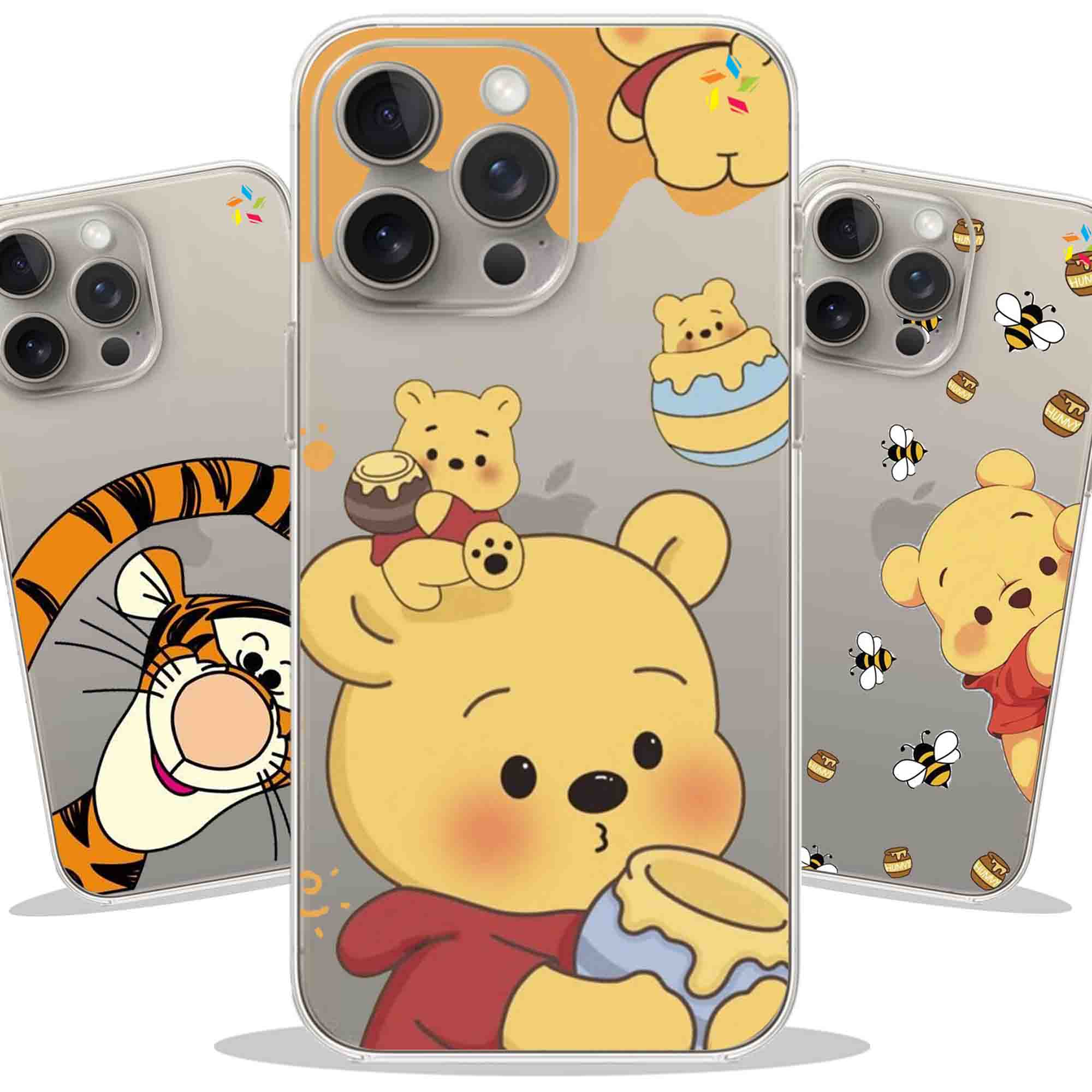 Capa / Capinha para Celular - Coleção Ursinho Pooh com Nome
