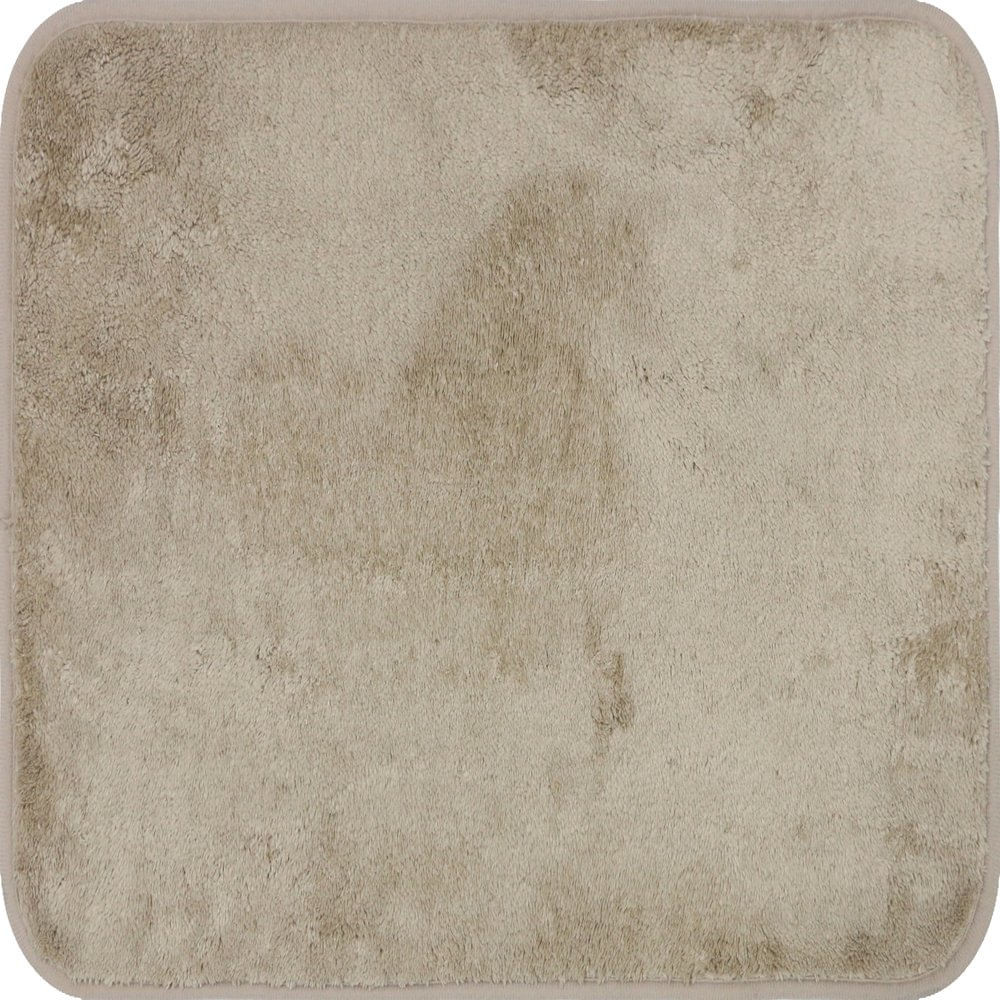 Tapete Microfibra Comfort 58X38Cm Bege Uzoo