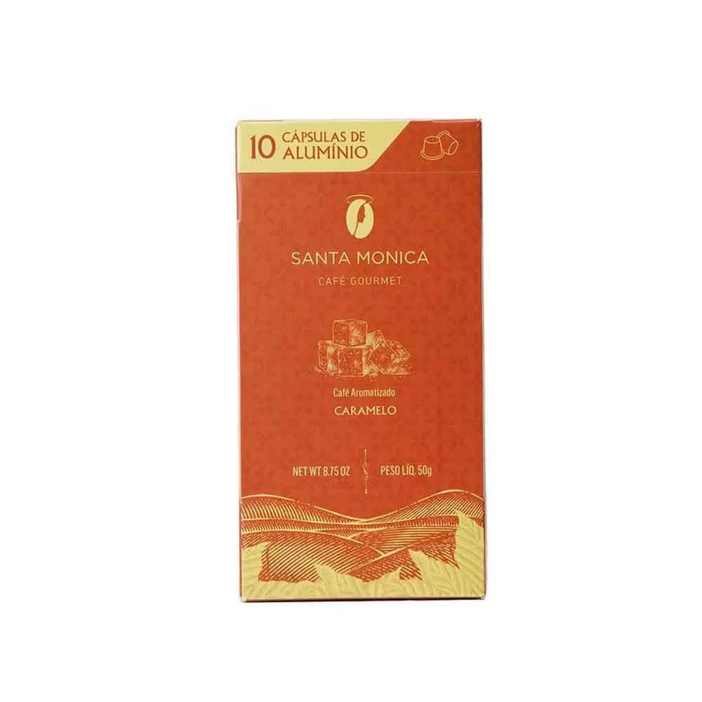 Café Santa Monica Caramelo em cápsulas 10 unidades