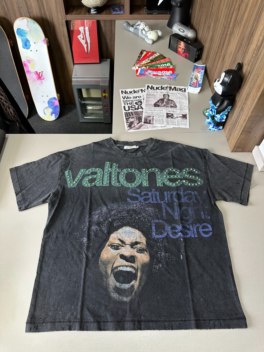 Camiseta Vale Lives Forever Bling Black — XG, Novo