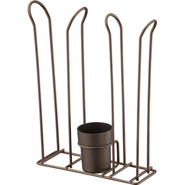 Dispenser para copos 200ml e 80ml com 1 divisória, bronze, 1153CF, Future - PT 1 UN