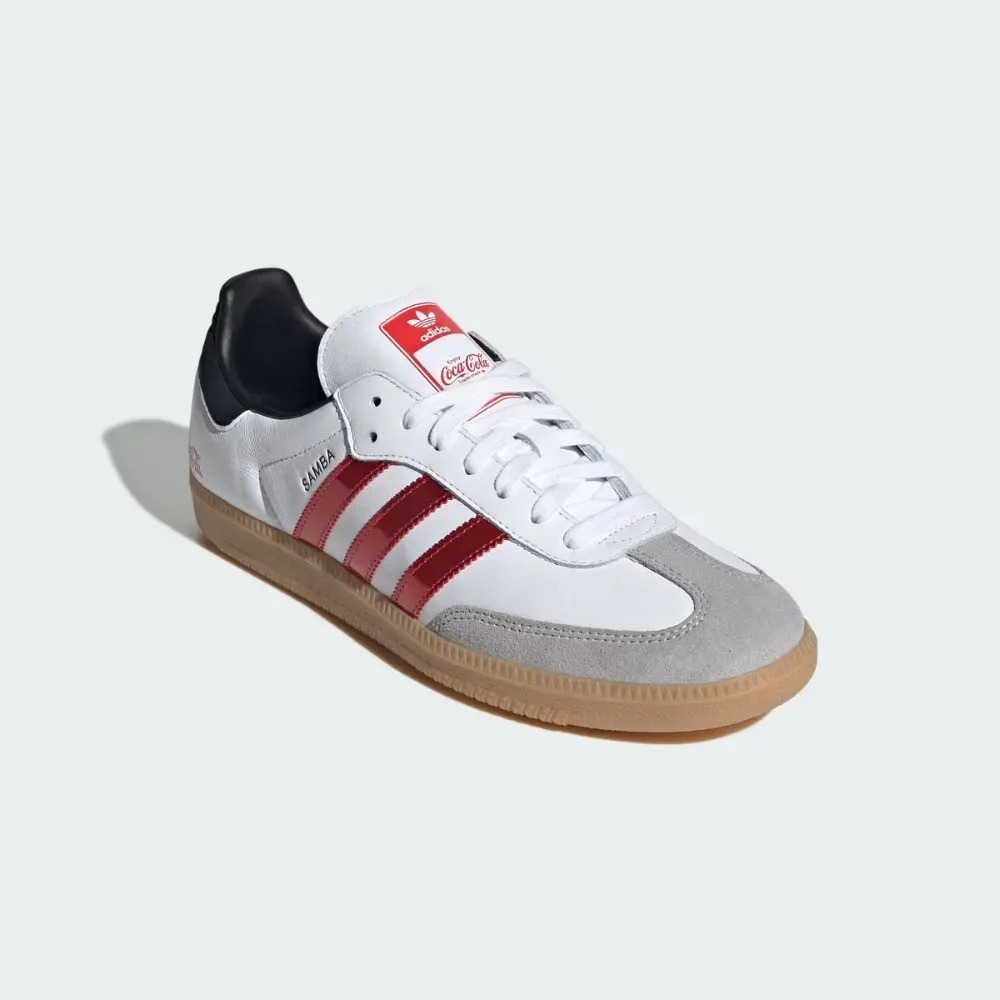 Coca Cola x adidas Samba OG Cloud White Red — 38 / 39 / 40 / 41 / 42 / 43, Novo