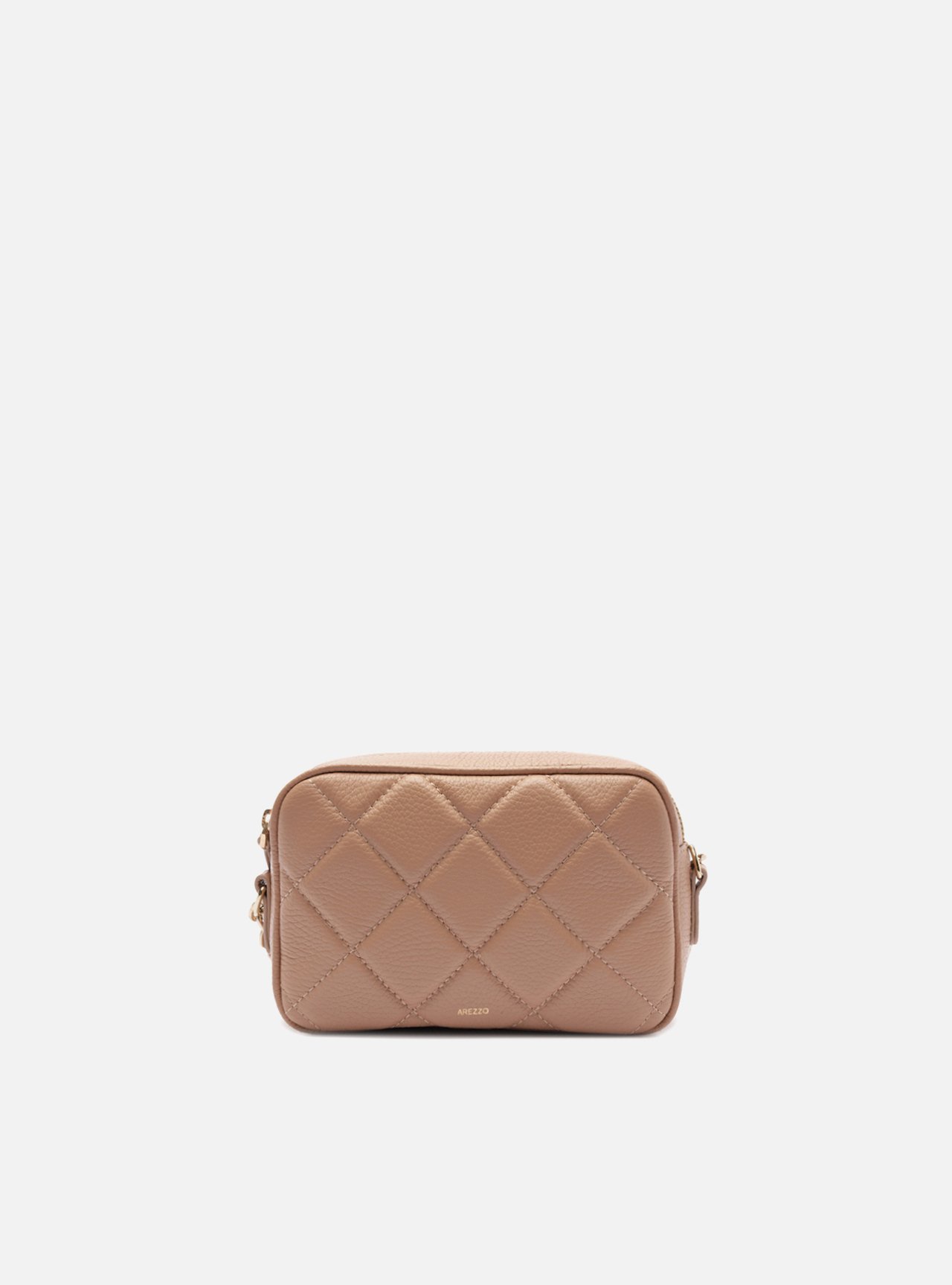 Bolsa Tiracolo Rosa Couro Matelassê Gab Pequena