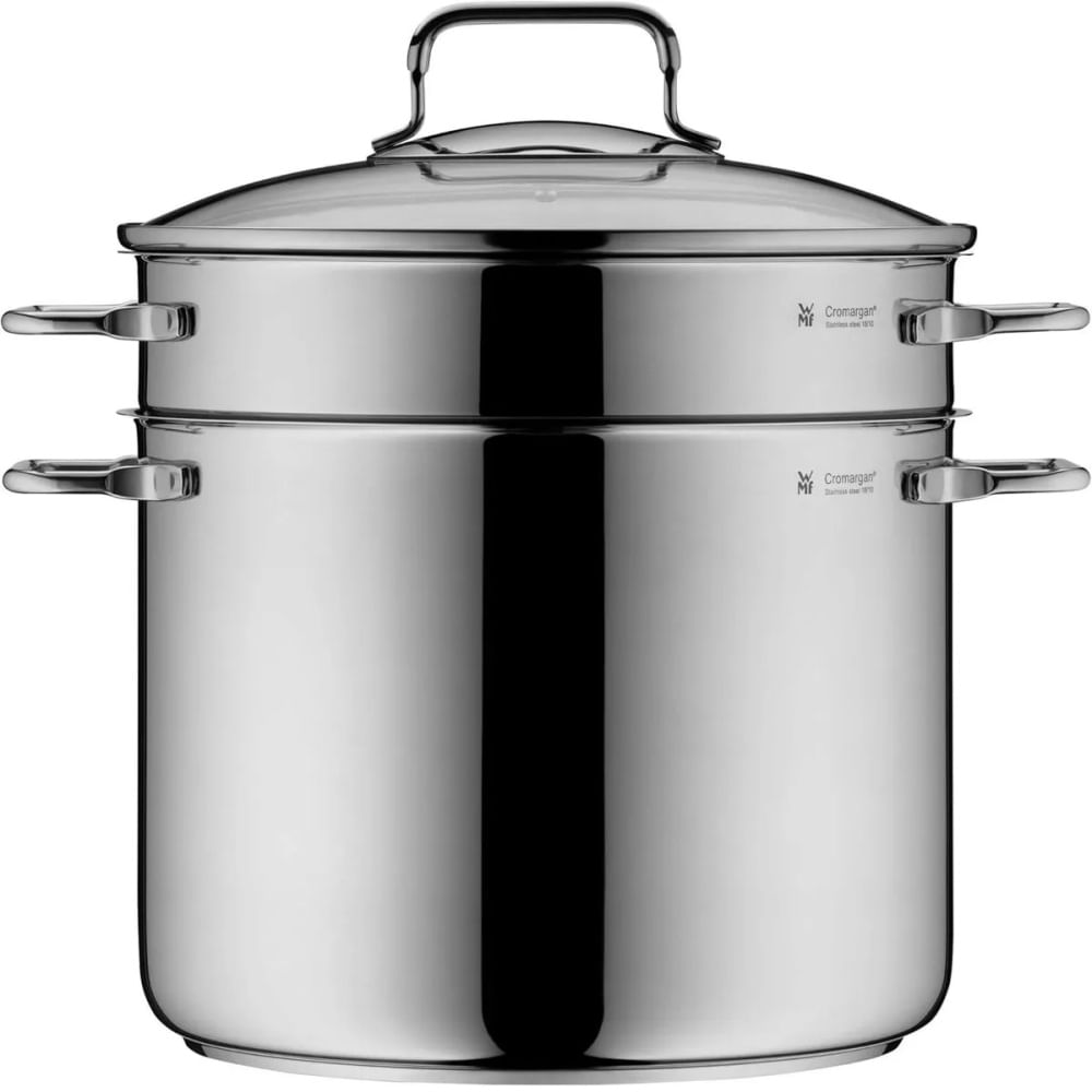 PANELA ESPAGUETEIRA WMF 7L EM AÇO INOX 4080011506